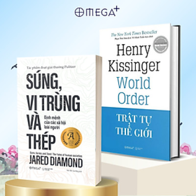 Combo Sách Lịch Sử Thế Giới : Súng, Vi Trùng Và Thép + Trật Tự Thế Giới (Bìa Cứng)
