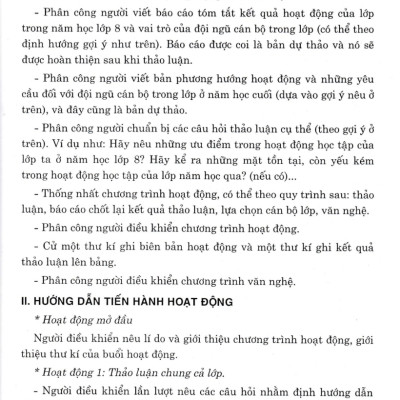 Hướng Dẫn Thực Hiện Hoạt Động Giáo Dục Ngoài Giờ Lên Lớp - Lớp 9 (Dùng Chung Cho Các Bộ SGK Hiện Hành) - HA