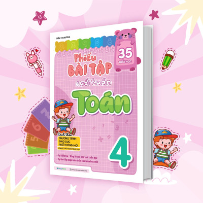 Phiếu bài tập cuối tuần Toán lớp 4