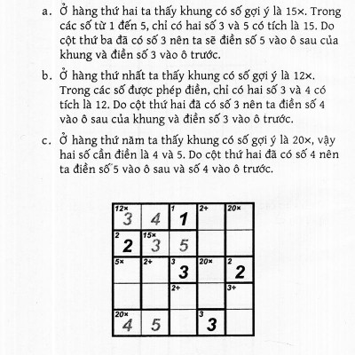 Trò Chơi Ô Chữ Số Thông Minh Kenken - Dành Cho Mọi Người (Tập 3)