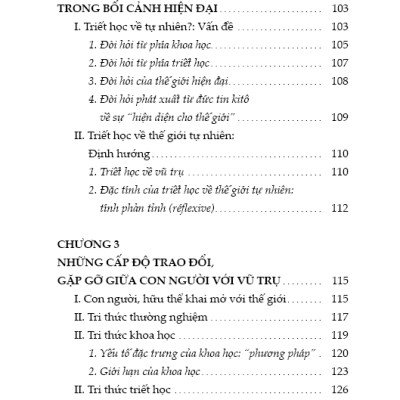 DẪN NHẬP TRIẾT HỌC – Về Con Người – Vũ Trụ – Thiên Chúa