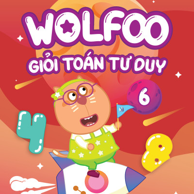 Combo 6 cuốn : Wolfoo Giỏi Toán Tư Duy