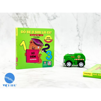 Sách - combo 6 Quyển Đố Bé Ở Sau Là Gì Từ 0-5 tuổi - Song Ngữ Anh- Việt (Sách Tư Duy - Các trang đều là Bìa Cứng) 