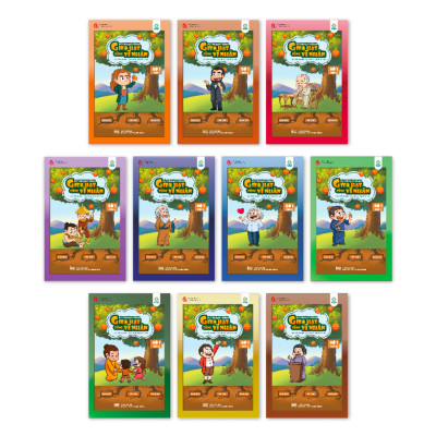 Tranh Truyện Thiếu Nhi - Truyện tranh Gieo Hạt Cùng Vĩ Nhân cho bé bộ truyện từ tập 1 đến tập 10 - Hàng Chính Hãng