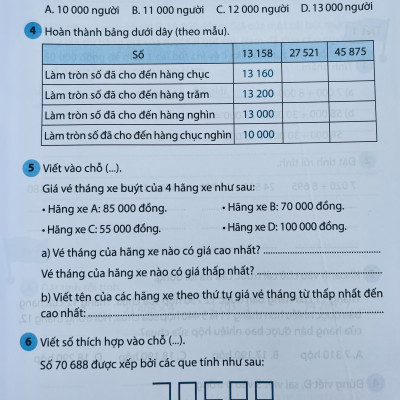 Sách - Vở bài tập - thực hành Toán lớp 4 tập 1+2 (Kết nối tri thức với cuộc sống)