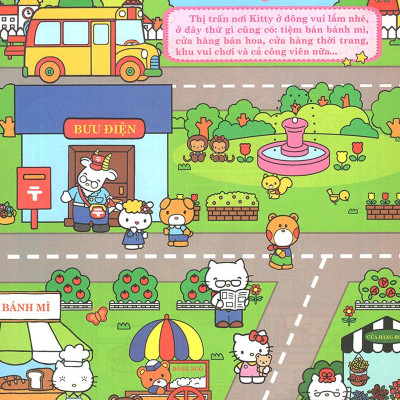 Hello Kitty - Bộ Sưu Tập 1000 Đề Can - Thế Giới Ngọt Ngào