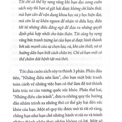 Những Hướng Dẫn Đơn Giản Đề Sống Thọ (Tái Bản 2020)