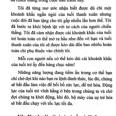 Những Phương Thức Phục Hồi Sức Khỏe Theo Tự Nhiên (Tái Bản)
