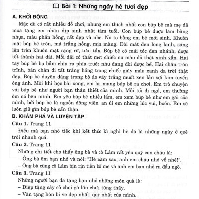 Hướng Dẫn Học Và Làm Bài Tiếng Việt 4 -HA (Bám Sát SGK Chân Trời Sáng Tạo) 