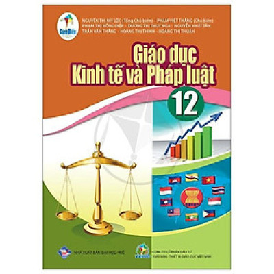 Sách giáo khoa Giáo dục Kinh tế và Pháp luật 12- Cánh Diều (Kèm Nilon bọc Sách)