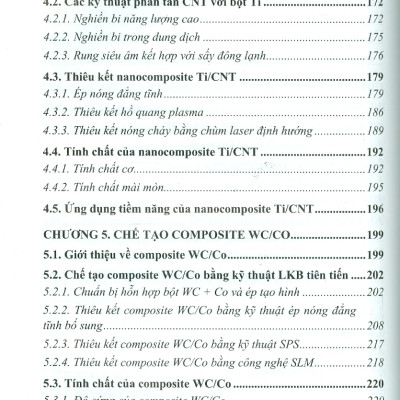 Các Phương Pháp Luyện Kim Bột Tiên Tiến Và Ứng Dụng Chế Tạo Nanocomposite, Composite Kim Loại (Bộ Sách Chuyên Khảo Ứng Dụng Và Phát Triển Công Nghê Cao) (Bìa Cứng)  