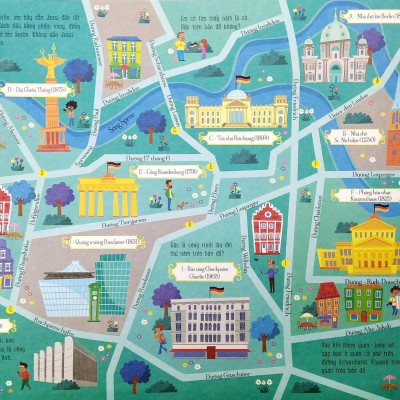 Cuốn Sách Khổng Lồ Về Trò Chơi Tư Duy - Maps Activity Pad (Tái Bản 2023)