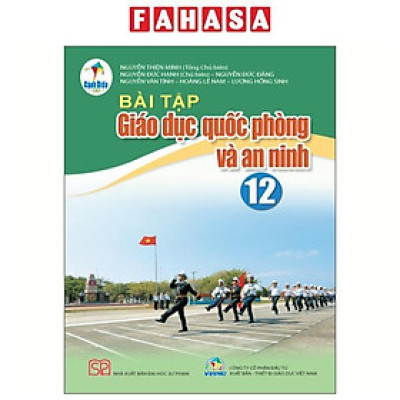 Sách - Bài Tập Giáo Dục Quốc Phòng Và An Ninh 12 (Cánh Diều) (Chuẩn)
