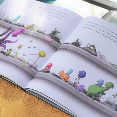 Sách Thiếu nhi, Dự án Đầu voi đuôi chuột: Cuộc tẩu thoát, Anh em nhà Fan, San Hô Books 