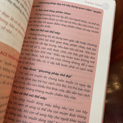 (Minh hoạ màu) ĐỌC VỊ CẢM XÚC CỦA TRẺ – Dạy con không cáu gắt - Teacher Grace – Nguyễn Trang dịch – Vizibook - Nxb Phụ Nữ Việt Nam
