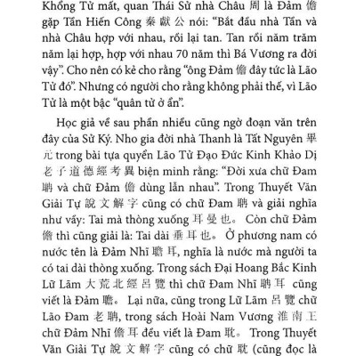 Lão Tử Tinh Hoa (Ts Thu Giang)(Tái Bản)