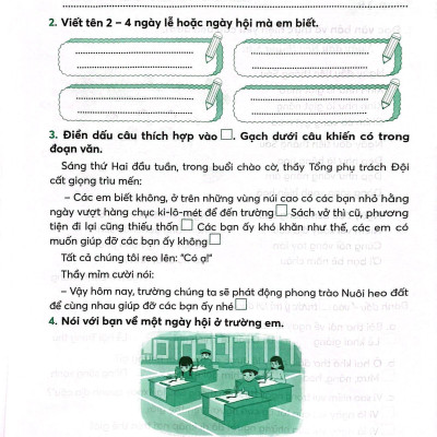 Vở Thực Hành Tiếng Việt 3 - Tập 2 (Chân Trời Sáng Tạo) (2022)