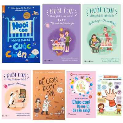 Combo Để Trở Thành Cha Mẹ Tốt : Bộ Nuôi Con Không Phải Cuộc Chiến (Trọn bộ 4 cuốn - Tái bản 2020) + Để Con Được Ốm + Bác Sĩ Riêng Của Bé Yêu - Chào Con! Ba Mẹ Đã Sẵn Sàng (Tái Bản) + Poster Quy Tắc An Toàn Cho Bé