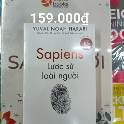 Sapiens - Lược Sử Loài Người - Yuval Noah Harari (Phiên Bản Bỏ Túi Mini, khổ nhỏ, bìa mềm)