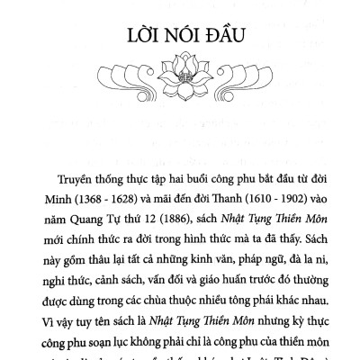 Nhật Tụng Thiền Môn (Tái bản năm 2023)