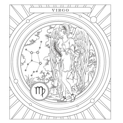 Sách Tô Màu Chiêm Tinh - Tô Màu Theo Cách Của Bạn Để Khai Mở Trực Giác Diệu Kỳ