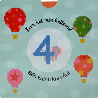 Sách Tương Tác - Count With Me - Tớ Tập Đếm (Song Ngữ Anh Việt)