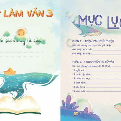 Sách - Tập làm văn 3 (Sơ đồ tư duy – Bài văn tham khảo)