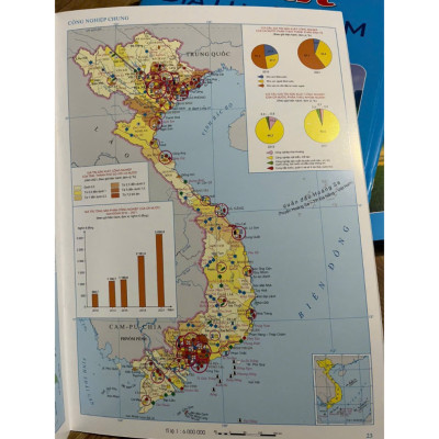 Sách - Atlat Địa Lí Việt Nam của NXB giáo dục Việt Nam (Theo CTGDPT 2018)