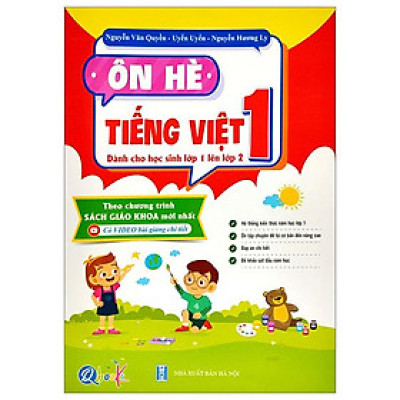 Ôn Hè Tiếng Việt 1 - Dành Cho Học Sinh Lớp 1 Lên Lớp 2