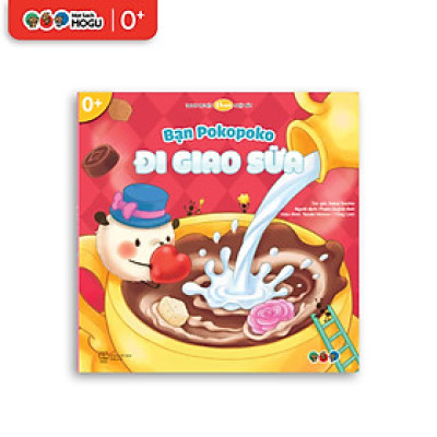Truyện Ehon bé 1-2-3 tuổi - Bạn Pokopoko đi giao sữa