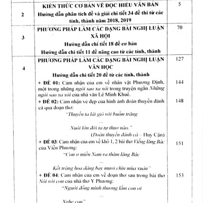 Phân Tích Tư Duy Ngữ Văn Lớp 9