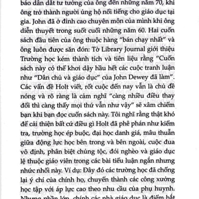 Trường Học Kém Thành Tích