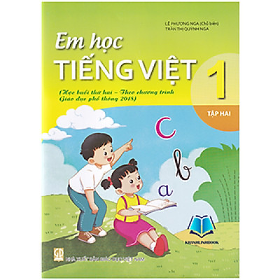 Sách - Em học Tiếng việt 1 - Tập 2 (học buổi thứ 2- theo chương trình GDPT 2018)