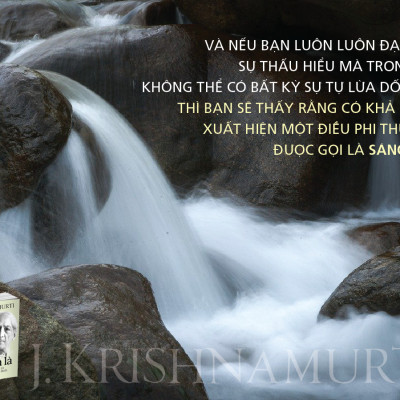 Sách Như Ta Là - J.Krishnamurti