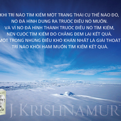 Sách Như Ta Là - J.Krishnamurti