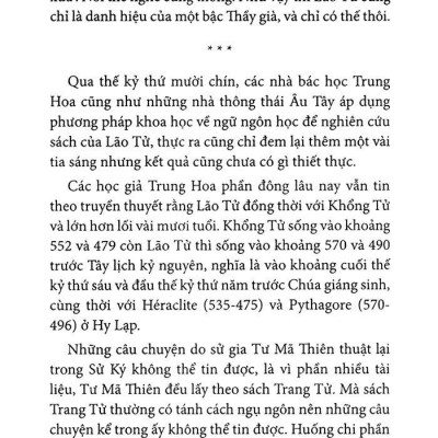 Lão Tử Tinh Hoa (Ts Thu Giang)(Tái Bản)