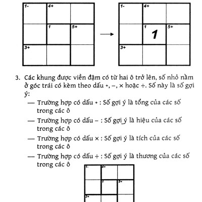 Trò Chơi Ô Chữ Số Thông Minh Kenken - Dành Cho Người Bắt Đầu (Tập 4)