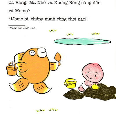 Ehon Chơi Cùng Momo - Chú Bé Quả Đào - Nhào Bùn Cùng Momo (Tái Bản 2022)