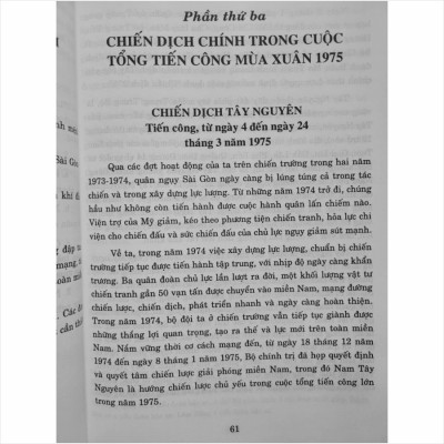 Sách Đại Thắng Mùa Xuân 1975 – Mốc Son Chói Ngời Trong Lịch Sử Dân Tộc (V2275D)