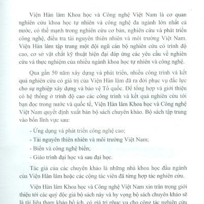 Vùng Bãi Ngập Triều Ven Biển Bắc Bộ - Tiếp Cận Từ Viễn Thám Và Gis (Bộ Sách Chuyên Khảo Biển Và Công Nghệ Biển) (Bìa Cứng) 