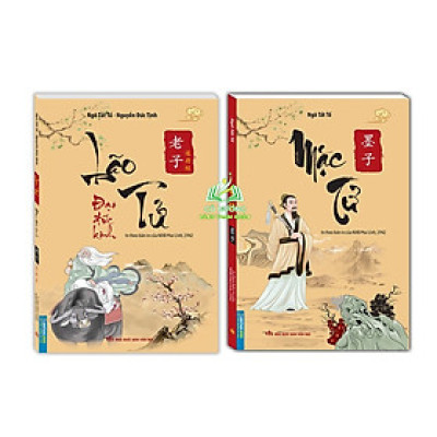 Sách - combo 2 cuốn Lão Tử và Mặc Tử (in theo bản in của NXB Mai Lĩnh, 1942)
