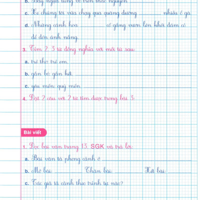 Sách - Vở Ô Li Bài Tập Tiếng Việt 5 - Tập 1 (Bám Sát SGK Chân Trời Sáng Tạo)