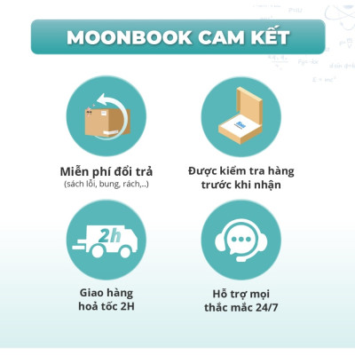 Sách lý thuyết trọng tâm ôn thi THPT luyện thi đánh giá năng lực môn vật lý - Moonbook THCS