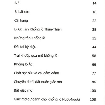 BFG - Người Khổng Lồ Thân Thiện (Tái Bản 2021)