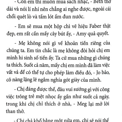 Chuyện Gia Đình March - Những Người Phụ Nữ Bé Nhỏ (Tái Bản 2022)