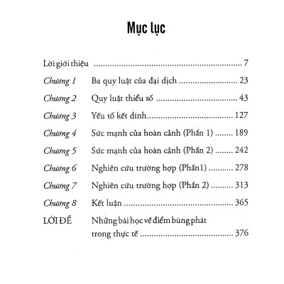 Điểm Bùng Phát ( Tái Bản)