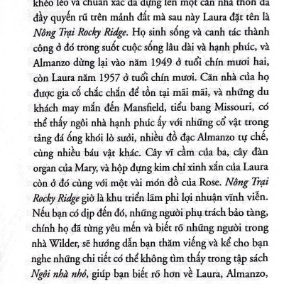Ngôi Nhà Nhỏ Trên Thảo Nguyên Tập 9: Thuở Ban Đầu (Tái Bản 2019)