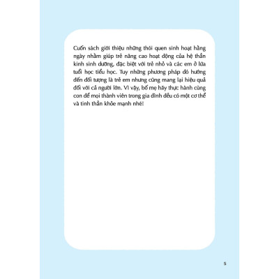 Dành Cho Con Những Điều Tốt Đẹp Nhất - 62 Thói Quen Tốt Giúp Trẻ Có Hệ Thần Kinh Sinh Dưỡng Khỏe Mạnh