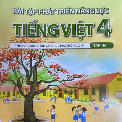Bài tập phát triển năng lực Tiếng việt lớp 4 tập 1+2 (HEID)