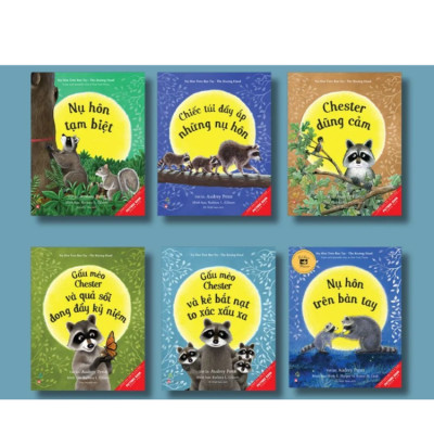 Combo 6 Cuốn Picture Book Song Ngữ 3-8 Tuổi - Gấu Mèo Chester